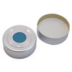 Capsule de sécurité avec joint en silicone bleu / PTFE blanc 35°shore A 3,0 mm