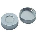 Capsule aluminium avec joint en silicone blanc / aluminium, 50°shore A 3,0 mm