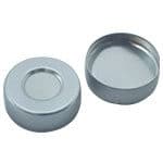 Capsule aluminium avec joint en silicone blanc / aluminium, 50°shore A 3,0 mm