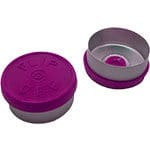 Capsule flip-off 20mm, couleur violet