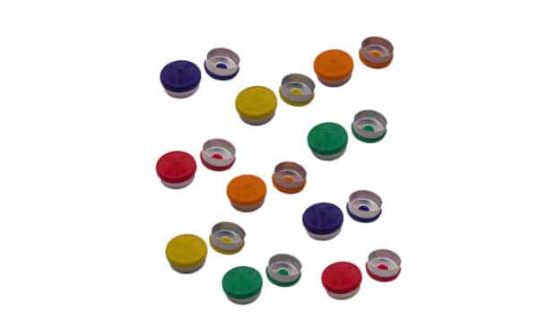 Capsules à sertir Flip-Off pour flacons DN 32