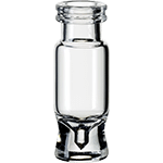 Flacons Total Microlitre 0,9 ml verre transp. sertir ou capsuler 32 x 11,6 mm Vol. Résiduel < 1 μl ref 110419