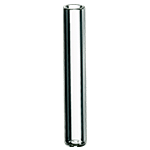Insert réducteur de volume, 300 μl, 30,5 x 5 mm, verre transparent à fond rond ref 110503