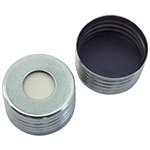 Capuchon à visser magnétique avec joint moulé butyl gris/PTFE 50 ° shore A 3,0 mm ref 18080801