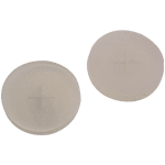 Joint 22 mm en silicone blanc / PTFE entaillé 60 ° shore A 1,5 mm ref 220213