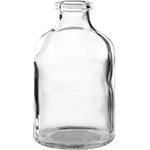 500 ml en verre transparent type II 177 x 78 mm ref 3204500