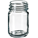 Flacon à vis 50 ml, 69,5 x 41 mm, en verre transparent Classe III ref 400450
