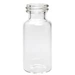 20 ml en verre borosilicate transparent ou ambré 63 x 28 mm ref 8084-20-h