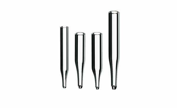 INSERTS REDUCTEURS DE VOLUME POUR FLACONS SHELL DN 8, 11 ET 13