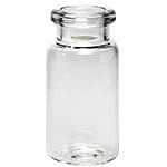 10 ml en verre borosilicate transparent 46 x 24 mm ref g006-10-hfl